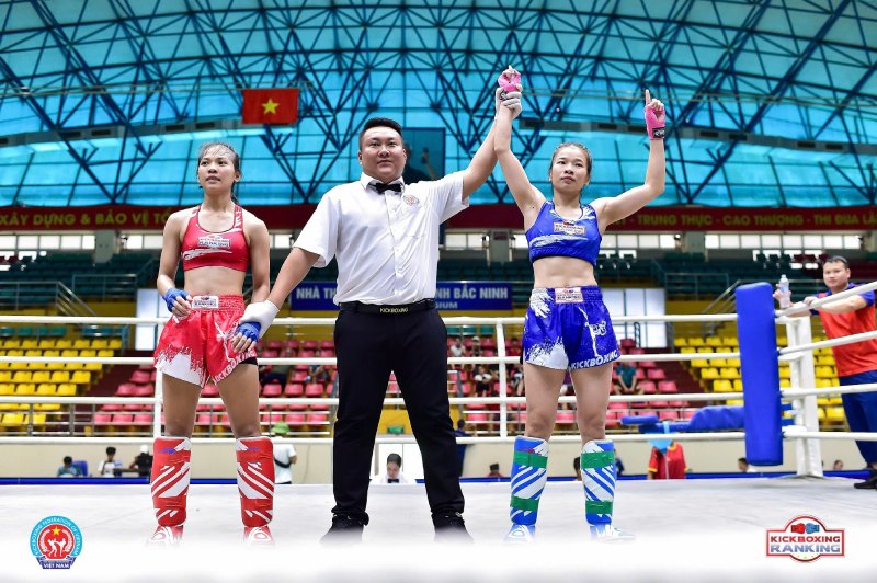 National Kickboxing es un trampolin para perfeccionar el equipo nacional hacia los Juegos SEA. Foto: Federacion de Kickboxing de Vietnam