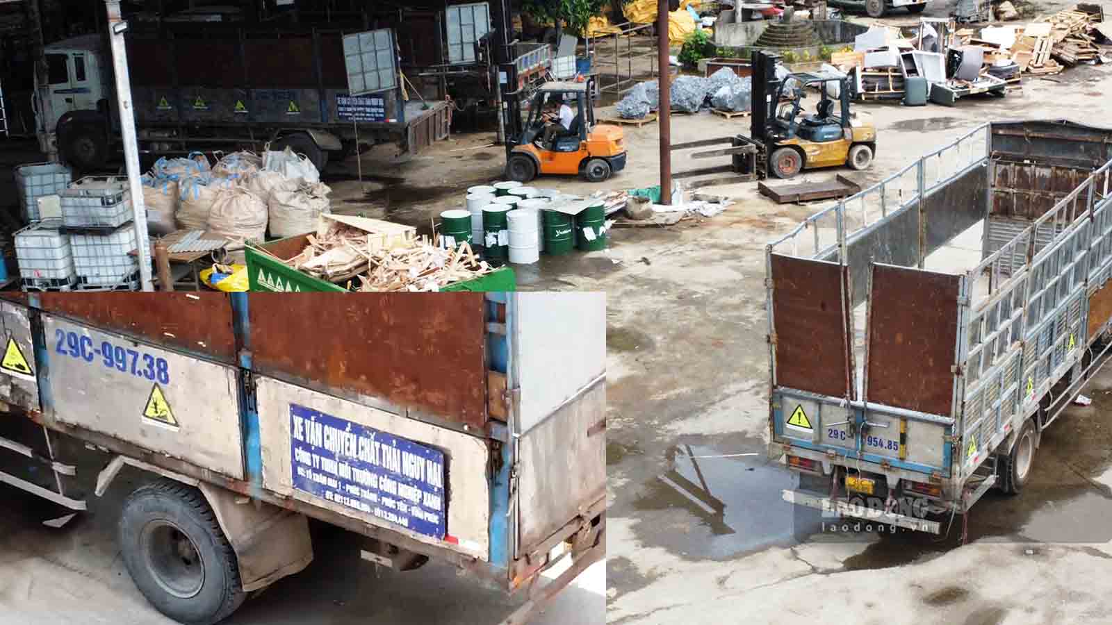 Có hay không sự bắt tay của các công ty môi trường trong việc đưa rác thải công nghiệp, rác thải nguy hại về tập kết, xử lý trái phép tại xã Xuân Nộn cần được làm rõ. Ảnh: PV.