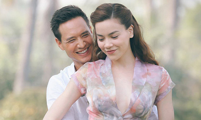 Kim Ly va Ho Ngoc Ha. Anh: MV “Ca mot troi thuong nho”