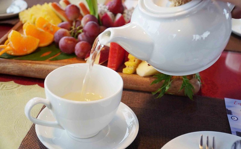 Drinking tea incorrectly can damage the kidneys. Photo: Ha May