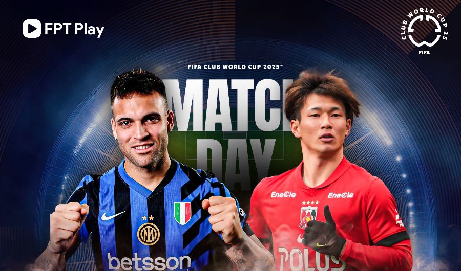 Inter Milan won 2-1 against Urawa Red. Photo: FPT Play