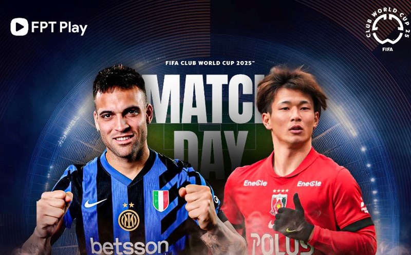 Inter Milan won 2-1 against Urawa Red. Photo: FPT Play