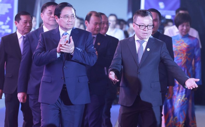 Politburo member and Prime Minister Pham Minh Chinh attended the 19th National Press Awards Ceremony in 2024. Photo: Hai Nguyen