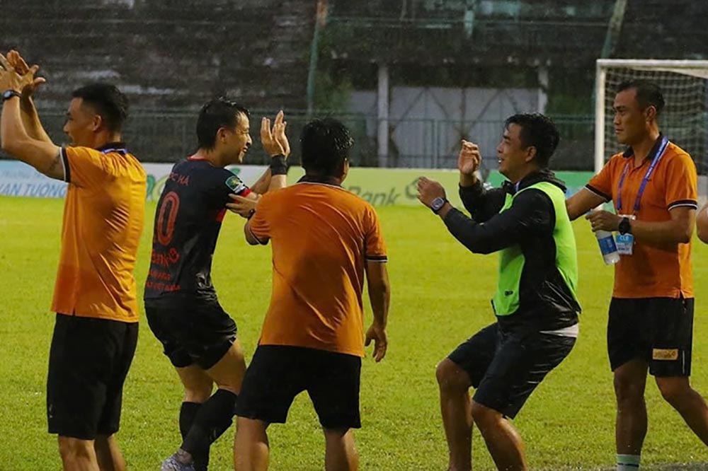 Phu Dong Ninh Binh is unbeaten in the 2024-2025 First Division. Photo: PDNB Club