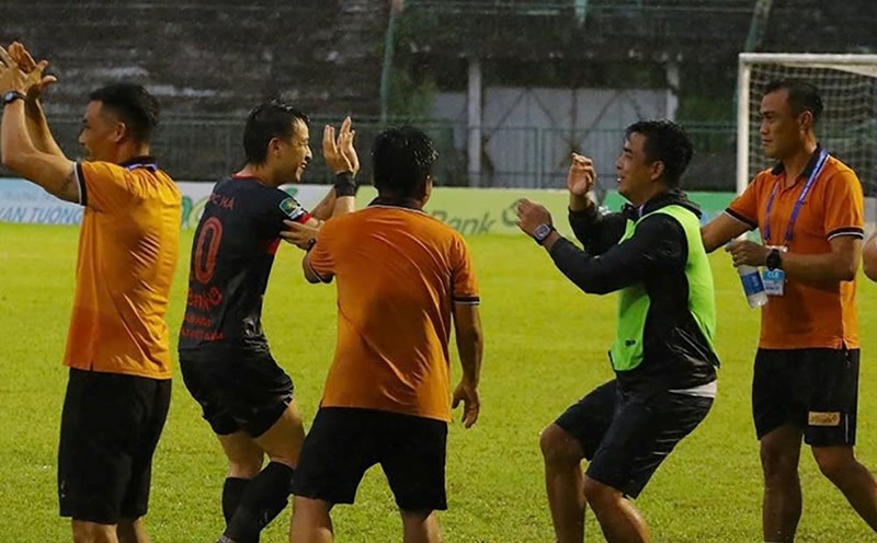 Phu Dong Ninh Binh is unbeaten in the 2024-2025 First Division. Photo: PDNB Club