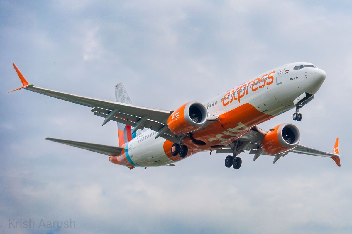 Un avion de Air India Express. Foto: Air India Express