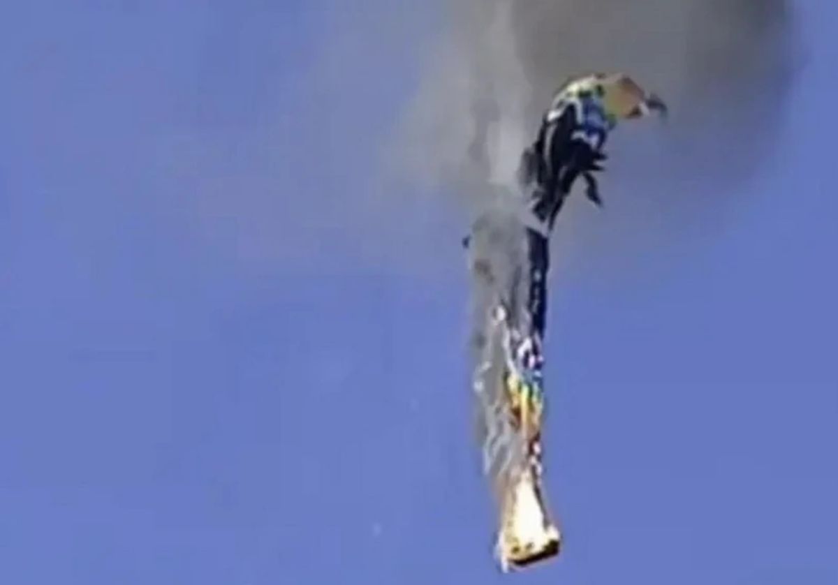 El globo en Brasil mato a 8 personas. Foto: VNA