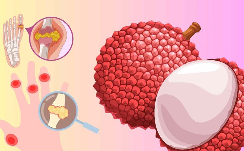 Unexpected benefits of seaweed for people with high uric acid. Graphics: Huyen Trang