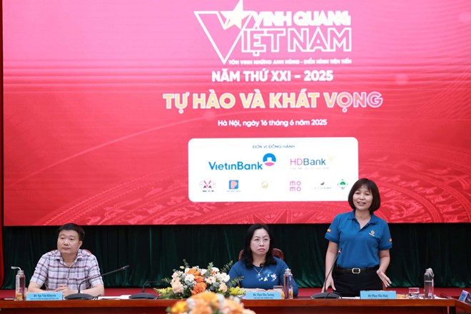 Tối nay 22.6 diễn ra Chương trình “Vinh quang Việt Nam năm 2025”