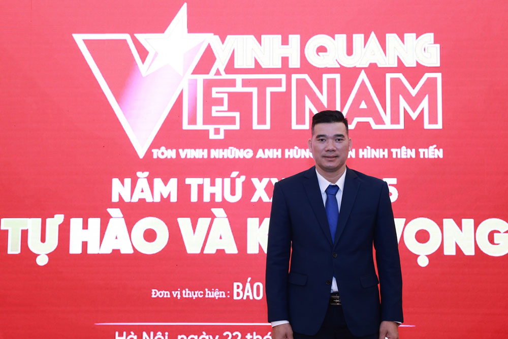 Ông Phạm Đình Duẩn - công nhân Phân xưởng Khai thác 14, Công ty CP Than Vàng Danh (Tập đoàn Công nghiệp Than – Khoáng sản Việt Nam). Ảnh: Hải Nguyễn