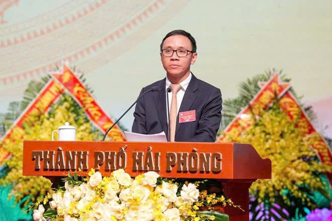 Ông Đào Trọng Đức - Chủ tịch Ủy ban Mặt trận Tổ quốc (MTTQ) Việt Nam TP Hải Phòng