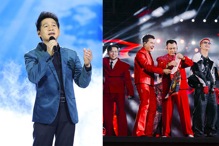 Trong Tan talked about the two concerts "Call Me by Fire" and "Anh trai say hi". Photo: Character and producer provided.