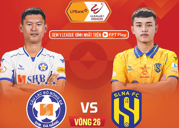 Da Nang meets Song Lam Nghe An in the final match of V.League. Photo: FPT Play