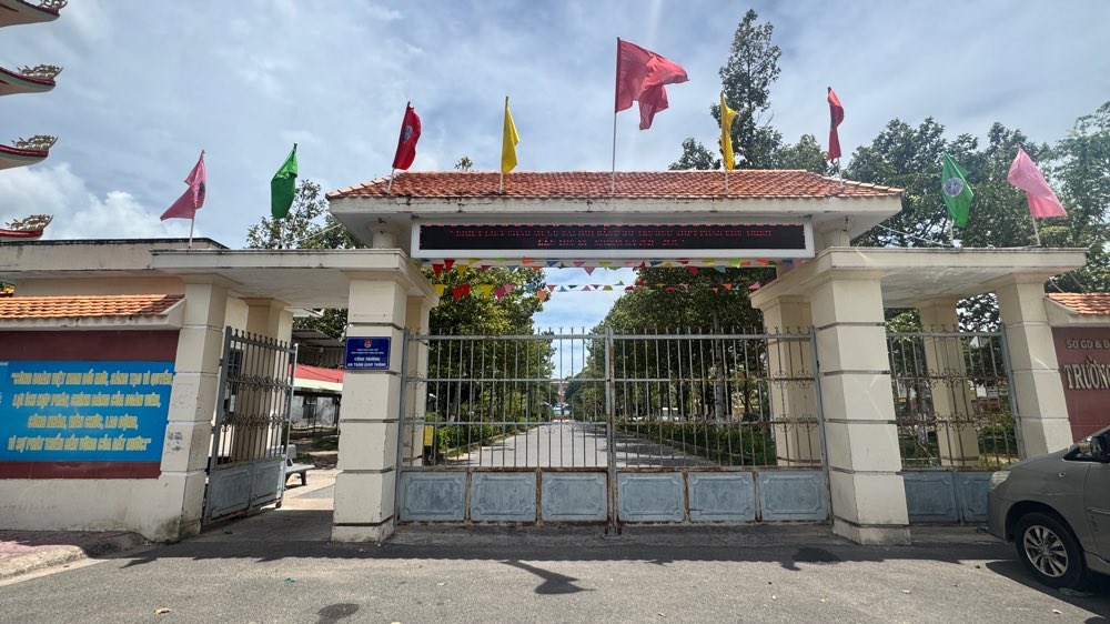 Truong co diem chuan trung tuyen nguyen vong 1 vao lop 10 truong THPT cong lap cao nhat nam hoc 2025 - 2026. Anh: Duy Tuan