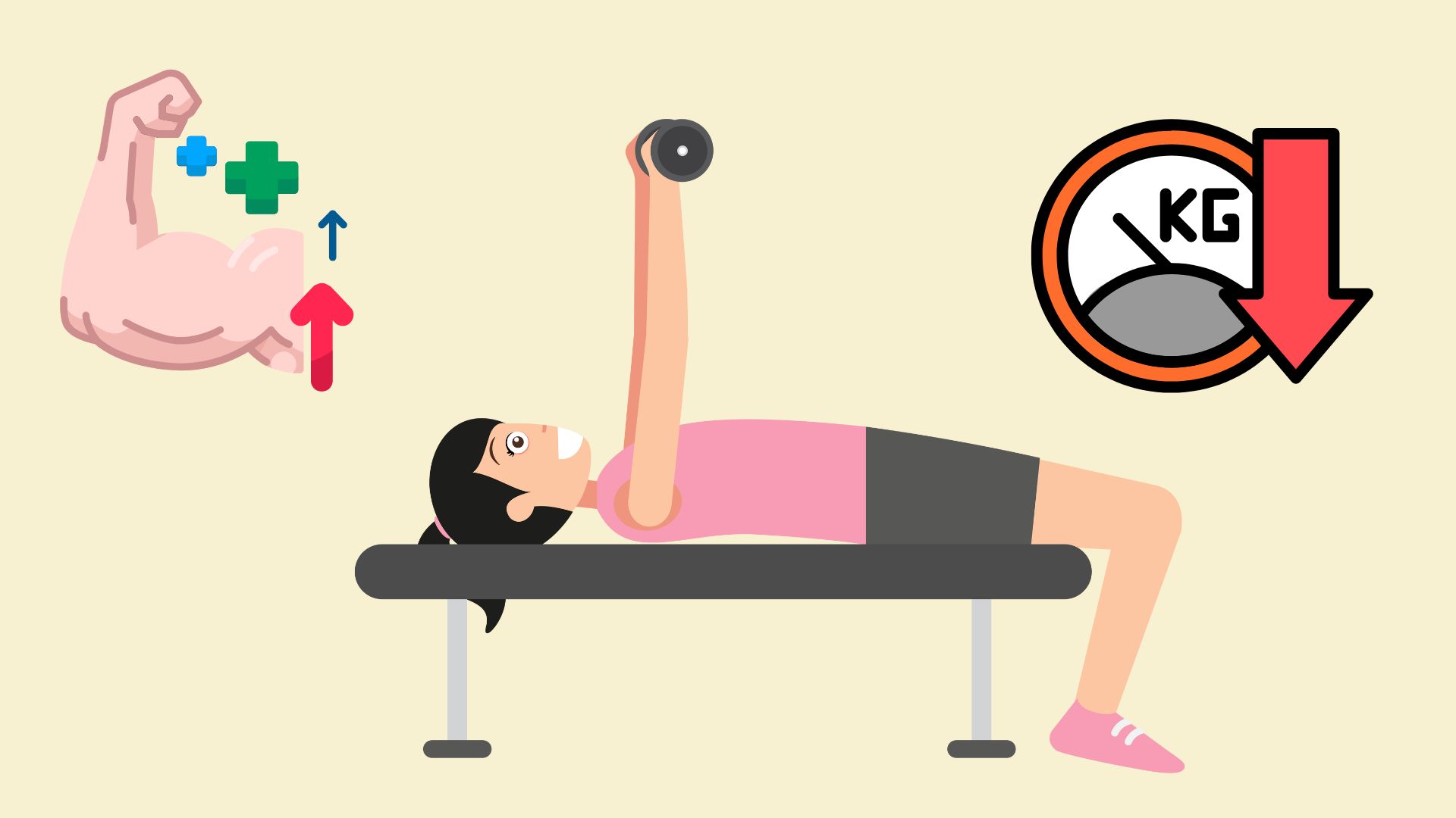 Exercise helps increase muscle and reduce fat for women over 50. Graphics: Thanh Thanh