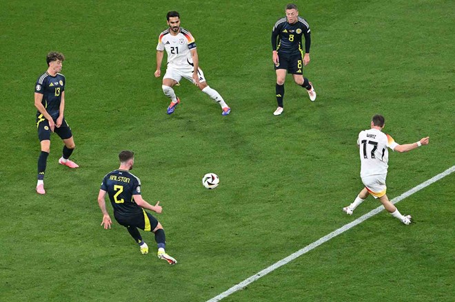 Florian Wirtz es el mejor talento de Europa.  Foto: AFP