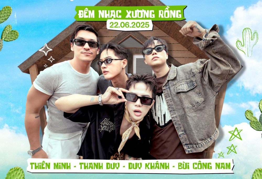 Cactus Music Night en Hanoi. Foto: River fluye en ti