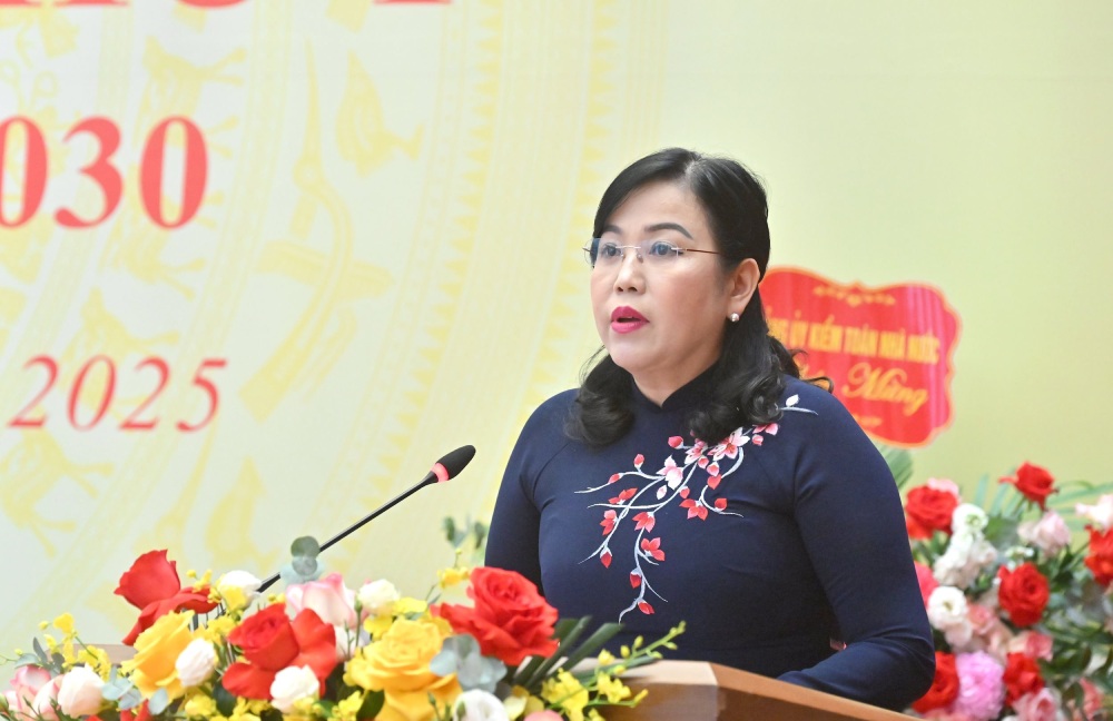 Bi thu Dang uy, Chu nhiem Uy ban Cong tac dai bieu Nguyen Thanh Hai. Anh: Quang Khanh