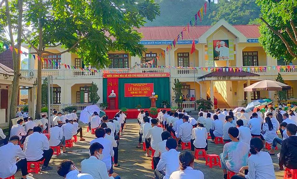 Centro de Educacion Vocacional - Educacion continua del distrito de Binh Gia, provincia de Lang Son. Foto: Proveedor