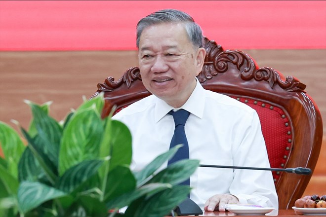 Tổng Bí thư Tô Lâm làm việc với Đảng ủy Mặt trận Tổ quốc, các đoàn thể Trung ương