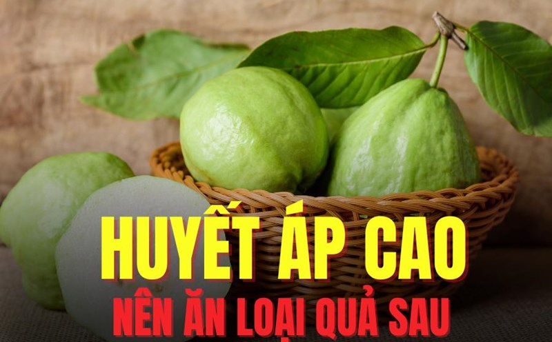 Guava helps lower high blood pressure effectively. Graphics: Tra My