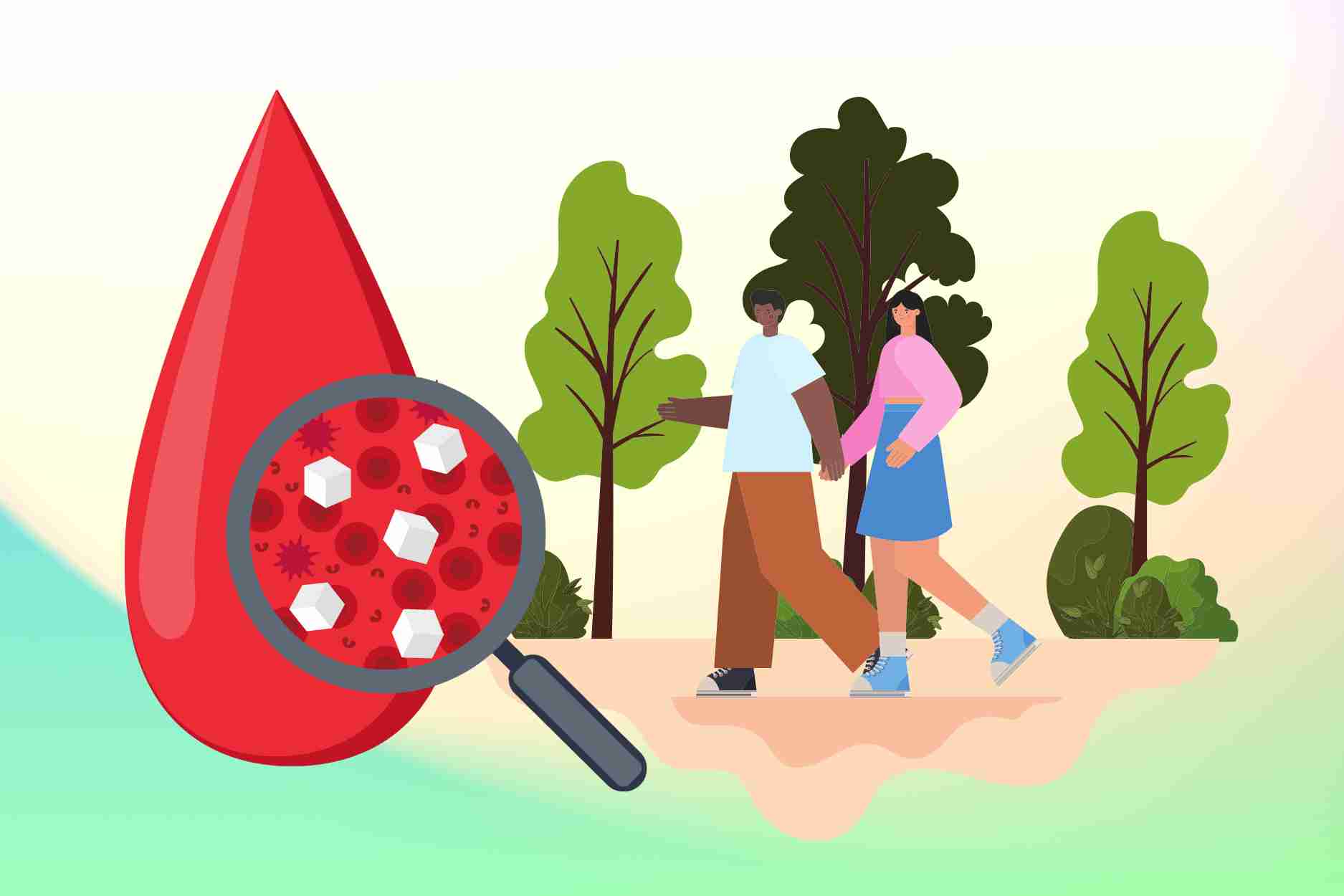 7-day walking plan helps control spikes in blood sugar