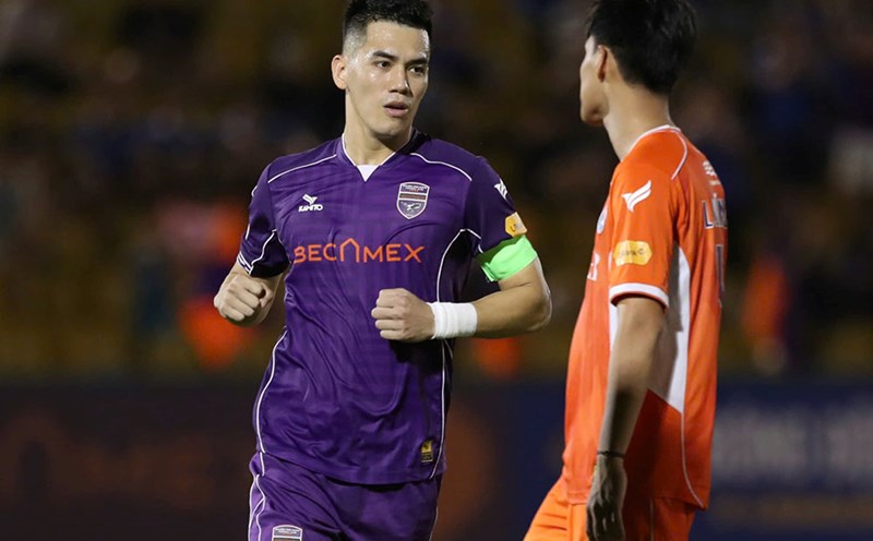Tien Linh ended the 2024-2025 season with 14 goals. Photo: Thanh Vu