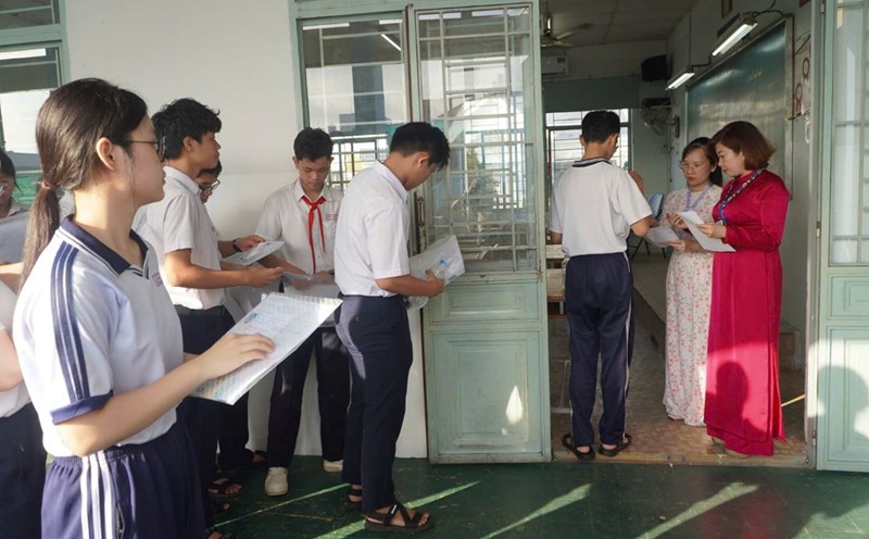 The 10th grade exam score of Ho Chi Minh City will be announced at 8:30 am today (June 23). Photo: Chan Phuc