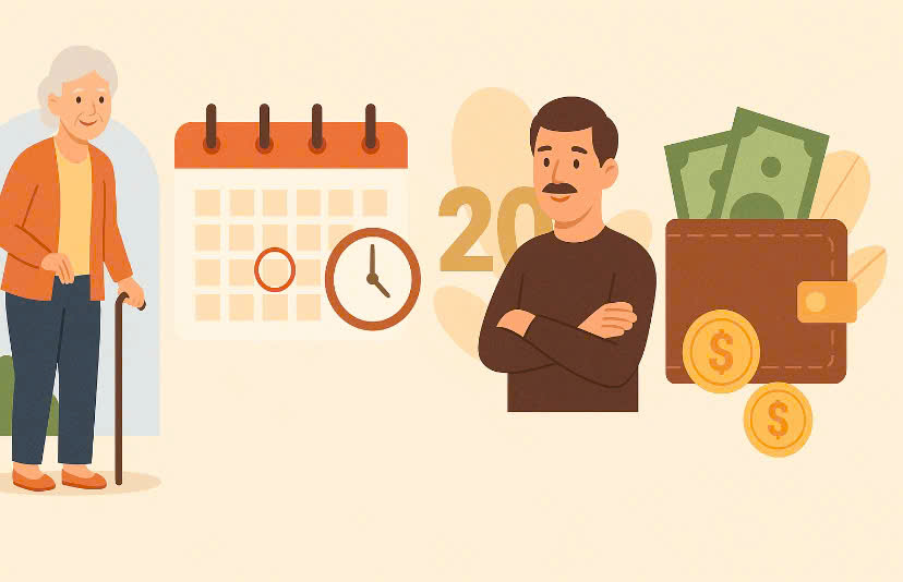 Social insurance answers questions about the regulation on paying social insurance to receive pensions. Graphics: Huong Giang