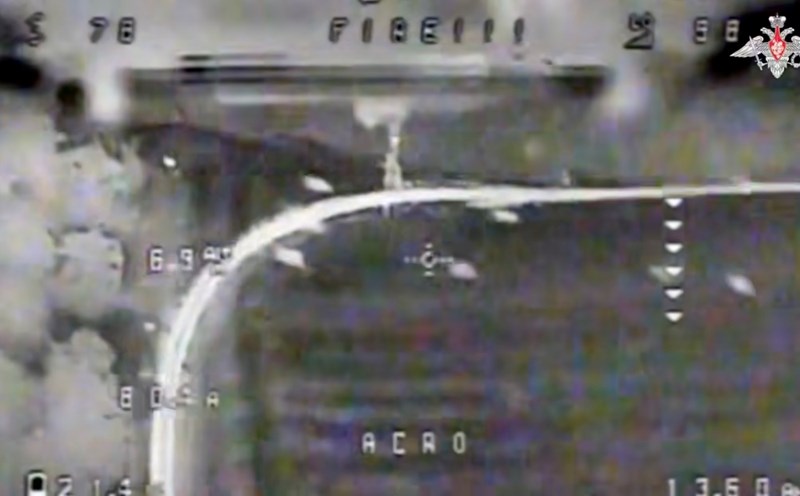 A first-person UAV attack by Russia. Photo: Russian Ministry of Defense