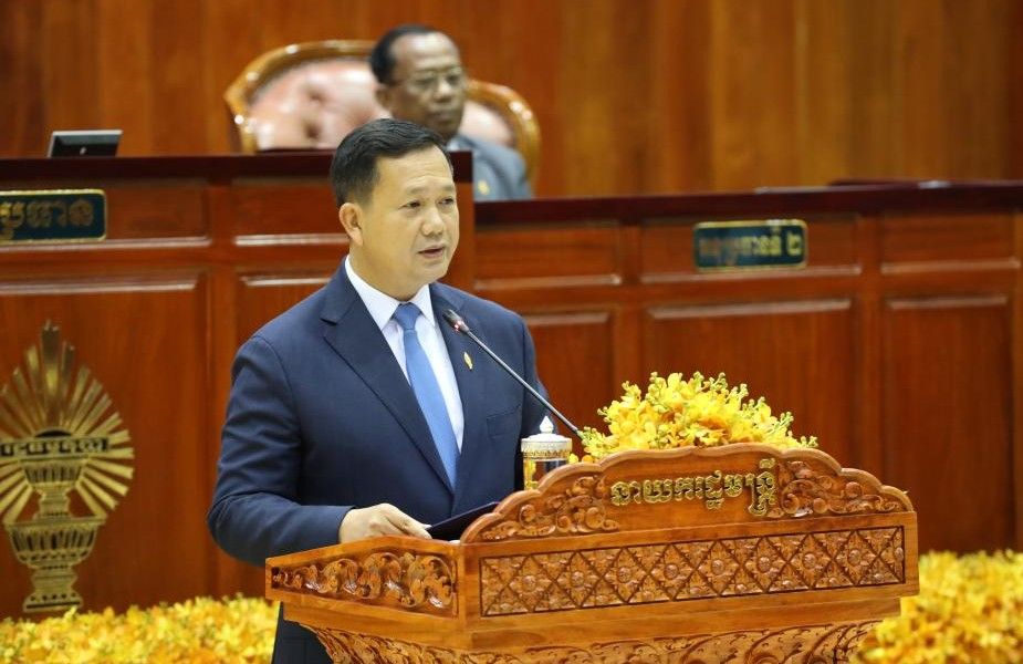 El primer ministro camboyano Hun Manet. Foto: Xinhua