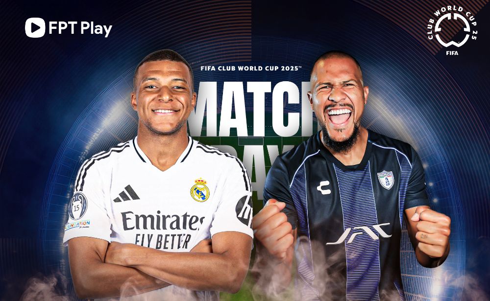 El Real Madrid gano 3-1 contra Pachuca. Foto: FPT Play