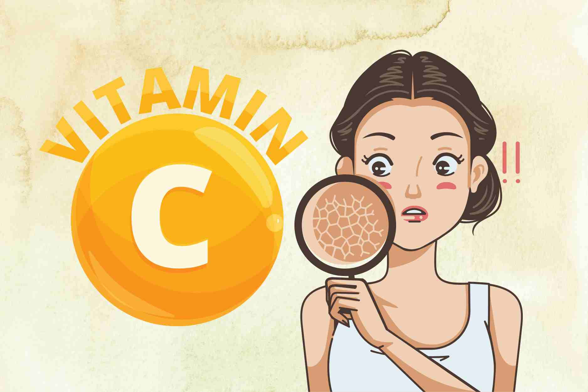 Dangerous mistakes when using vitamin C make the skin forever unsightly. Graphics: Dinh Dinh
