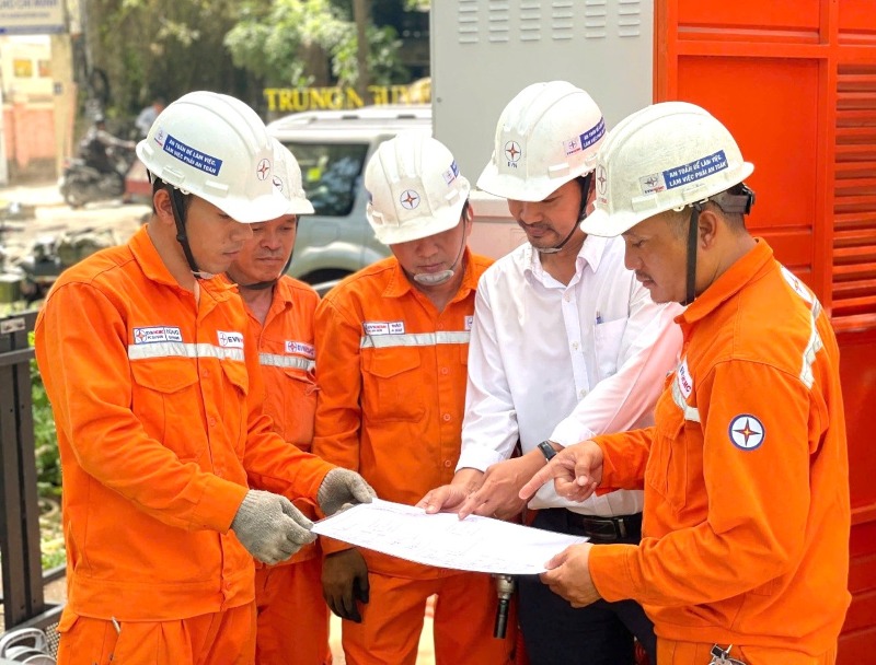 Các phương án cấp điện được EVNHCMC chuẩn bị kỹ lưỡng, sẵn sàng vận hành ổn định, an toàn, liên tục trong suốt thời gian diễn ra kỳ thi. Ảnh: EVNHCMC cung cấp