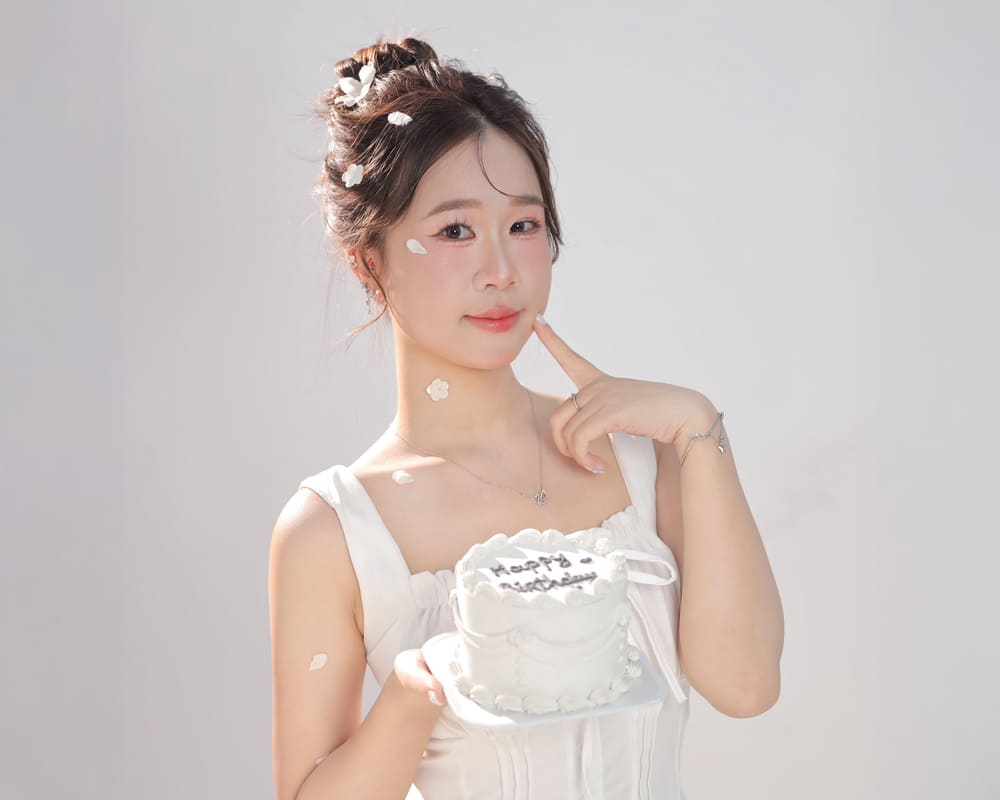 Tomar fotos con tonos blancos lo ayudara a mejorar la belleza elegante y gentil. Foto: Lan Chi