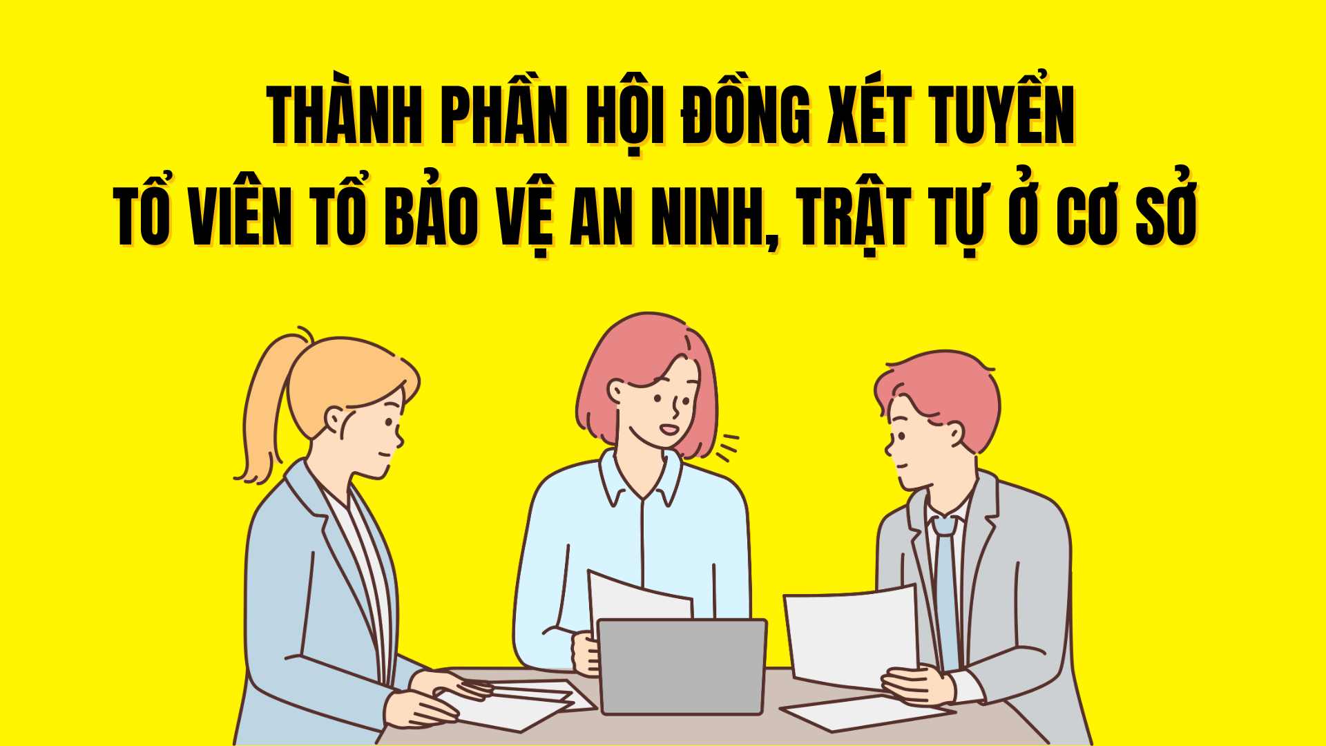 Composition of the Council for recruiting members of the Security and Order Protection Team at the grassroots level