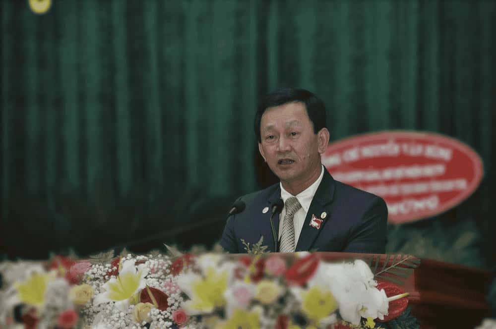 Bi thu Tinh uy Kon Tum Duong Van Trang. Anh: Thanh Tuan