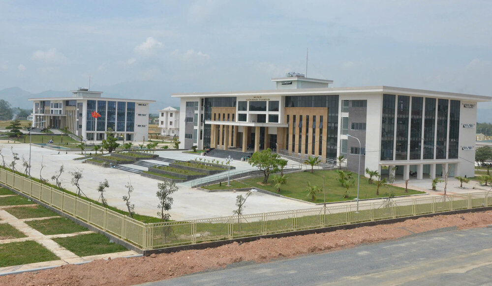 The Political - Administrative Center of Son Tinh district will be the working headquarters of Son Tinh commune (merged from Tinh Son, Tinh Binh communes and Tinh Ha town). Photo: Vien Nguyen