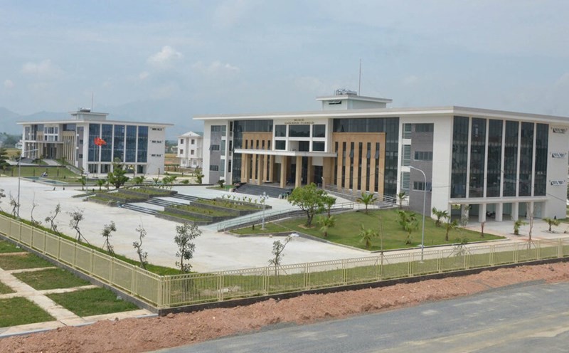 The Political - Administrative Center of Son Tinh district will be the working headquarters of Son Tinh commune (merged from Tinh Son, Tinh Binh communes and Tinh Ha town). Photo: Vien Nguyen