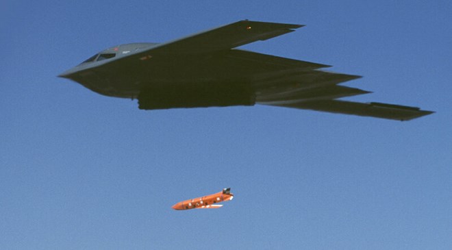 EE. UU. B-2 Bombarderos. Foto: AFP