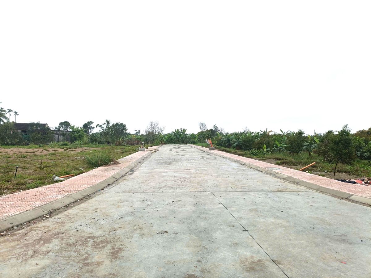 Khu dat tai dinh cu cua cac ho dan. Ảnh: Mai Dung
