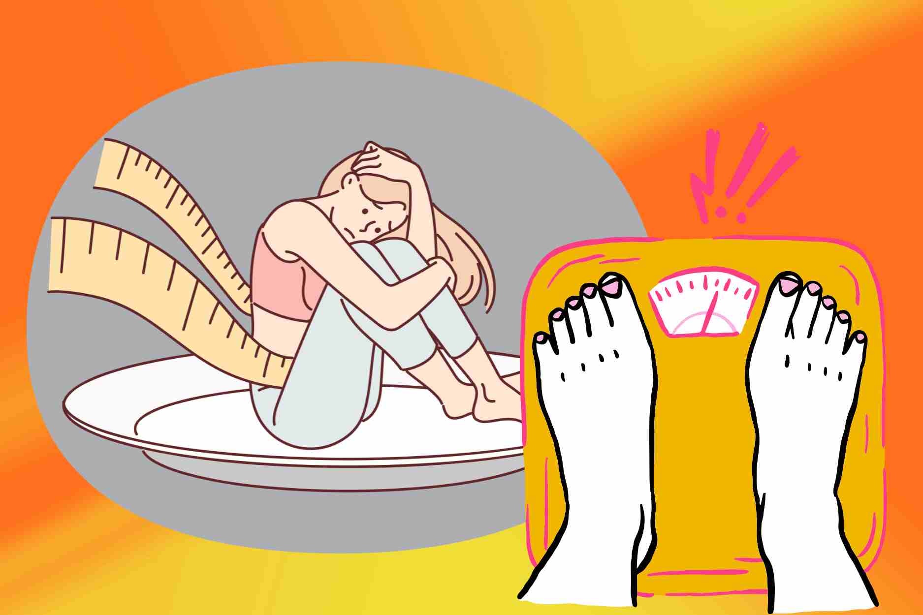 Common mistakes undermine office workers' weight loss efforts. Graphics: Dinh Dinh