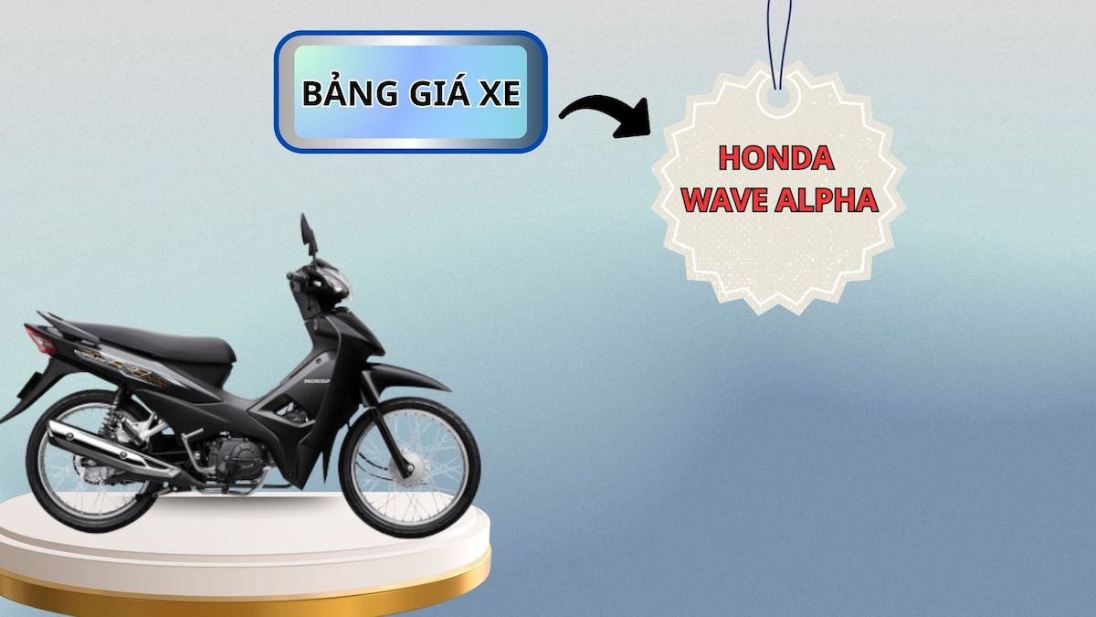 Actualizar la lista de precios de Honda Wave Alpha en julio de 2025. Foto: Minh Chau