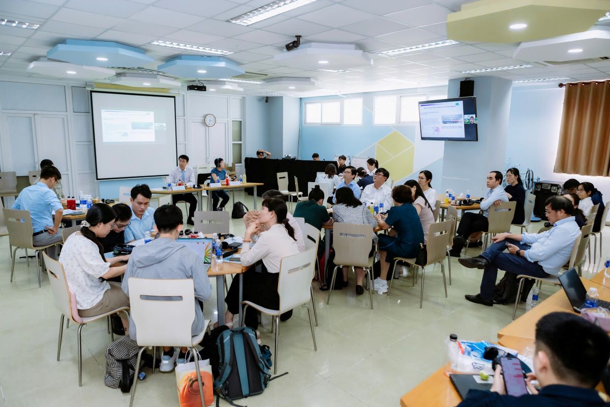 Entrenamiento extracurricular en el Hospital de la Universidad de Medicina y Farmacia de Ho Chi Minh. Foto: Enterprise proporcionada