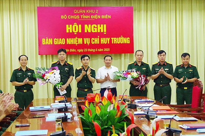 Điện Biên có tân Chỉ huy trưởng Bộ Chỉ huy Quân sự tỉnh
