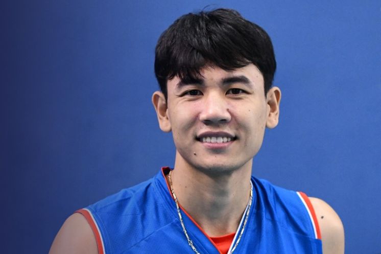 NGOC Thuan es uno de los jugadores mas destacados del equipo de voleibol de Vietnam en AVC Nations Cup 2025. Foto: Vietnamita Volleyball