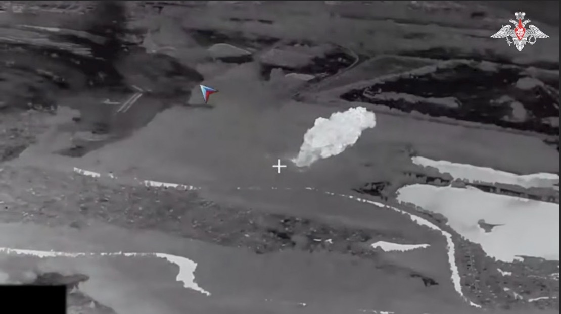 The Ukrainian training center was destroyed by the Russian Iskander system. Photo: Russian Ministry of Defense