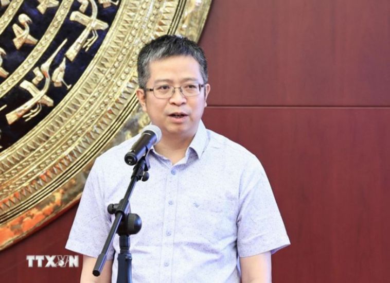 Embajador vietnamita en China Pham Thanh Binh. Foto: VNA