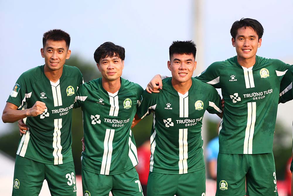 Truong Tuoi Binh Phuoc has a great chance to win a ticket to play in the V.League. Photo: Thanh Vu