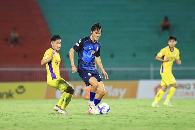 Binh Dinh Club is relegated after V.League 2024-2025. Photo: Minh Dan